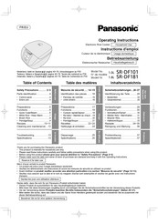 Panasonic SR-DF181 Instructions D'emploi