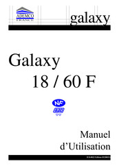 ADEMCO Galaxy 18 F Manuel D'utilisation
