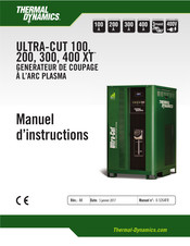 Thermal Dynamics ULTRA-CUT 200 XT Manuel D'instructions
