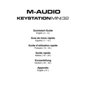 M-Audio Keystation Mini 32 Guide D'utilisation