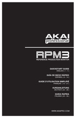 Akai Professional RPM3 Guide D'utilisation