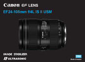Canon EF24-105mm f/4L IS II USM Mode D'emploi