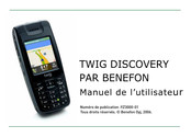 Benefon TWIG Discovery Manuel De L'utilisateur
