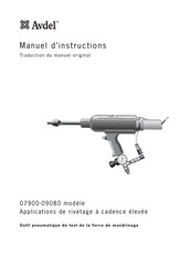 Avdel 07900-09080 Manuel D'instructions