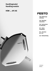Festo HSW-16 Série Notice D'utilisation