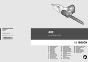 Bosch AKE 40-19 PRO Notice Originale