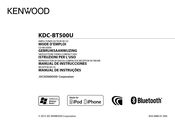 Kenwood KDC-BT500U Mode D'emploi