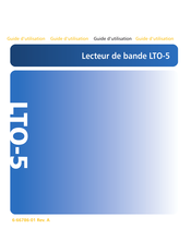 Quantum LTO-5 Guide D'utilisation