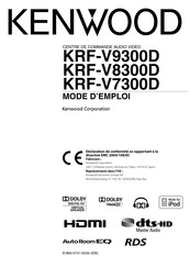 Kenwood KRF-V7300D Mode D'emploi