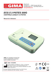 Gima ECG300G Manuel De L'utilisateur