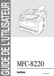 Brother MFC-8220 Guide De L'utilisateur