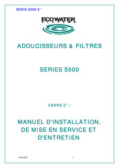 EcoWater Systems 5000 Série Manuel D'installation