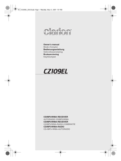 Clarion CZ109EL Mode D'emploi