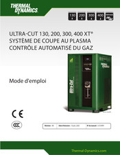 Thermal Dynamics ULTRA-CUT 400 XT Mode D'emploi