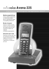 Swissvoice Avena 225 Mode D'emploi