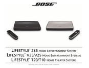 Bose LIFESTYLE T10 Guide D'utilisation