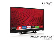 Vizio E24-C1 Manuel De L'utilisateur