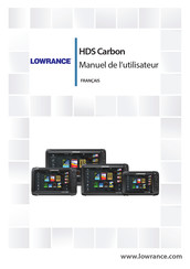 Lowrance HDS Carbon Manuel De L'utilisateur