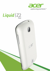 Acer Liquid Z2 Duo Manuel De L'utilisateur