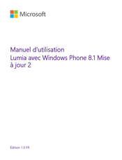 Microsoft Lumia 640 LTE Manuel D'utilisation