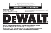 DeWalt D55570 Guide D'utilisation