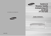 Samsung AV-R720 Guide D'utilisation
