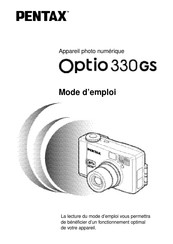 Pentax Optio 330GS Mode D'emploi