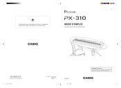 Casio Privia PX-310 Mode D'emploi