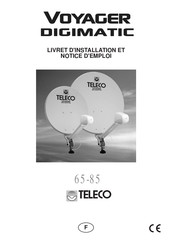 Teleco Voyager Digimatic 85 Notice D'emploi