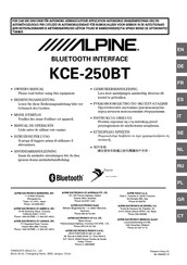 Alpine KCE-250BT Mode D'emploi