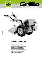 Grillo G131 Manuel D'utilisation