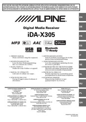 Alpine iDA-X305 Mode D'emploi