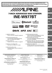 Alpine INE-W977BT Mode D'emploi