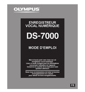 Olympus DS-7000 Mode D'emploi