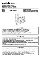 Metabo HPT NR 3675DD Manuel D'instructions