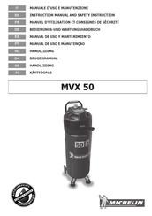 Michelin MVX 50 Manuel D'utilisation