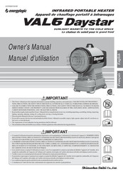 Shizuoka Seiki VAL6 Daystar Manuel D'utilisation