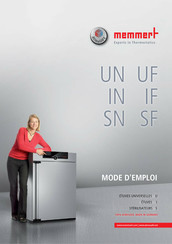 Memmert SF30 Mode D'emploi