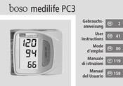 boso medilife PC3 Mode D'emploi