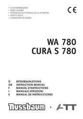 Nussbaum WA 780 Manuel D'instructions