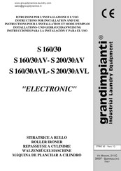 grandimpianti S 200/30AVL Instructions Pour L'installation Et Mode D'emploi