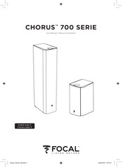 Focal Chorus 700 Série Manuel D'utilisation