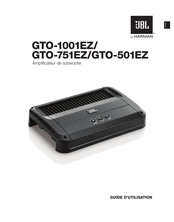 Harman JBL GTO-1001EZ Guide D'utilisation