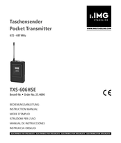 IMG STAGELINE TXS-606HSE Mode D'emploi