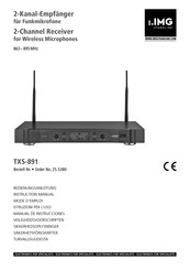 IMG STAGELINE TXS-891 Mode D'emploi