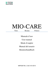 I-Tech MIO-CARE Beauty Mode D'emploi