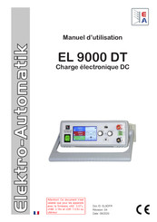 Elektro-Automatik EL 9360-10 DT Manuel D'utilisation