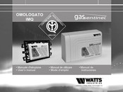 Watts GAS SENTINEL GSW Série Mode D'emploi