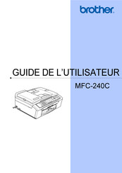 Brother MFC-240C Guide De L'utilisateur