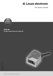 Leuze electronic DCR55M2/UB-1800-S6 Manuel D'utilisation Original